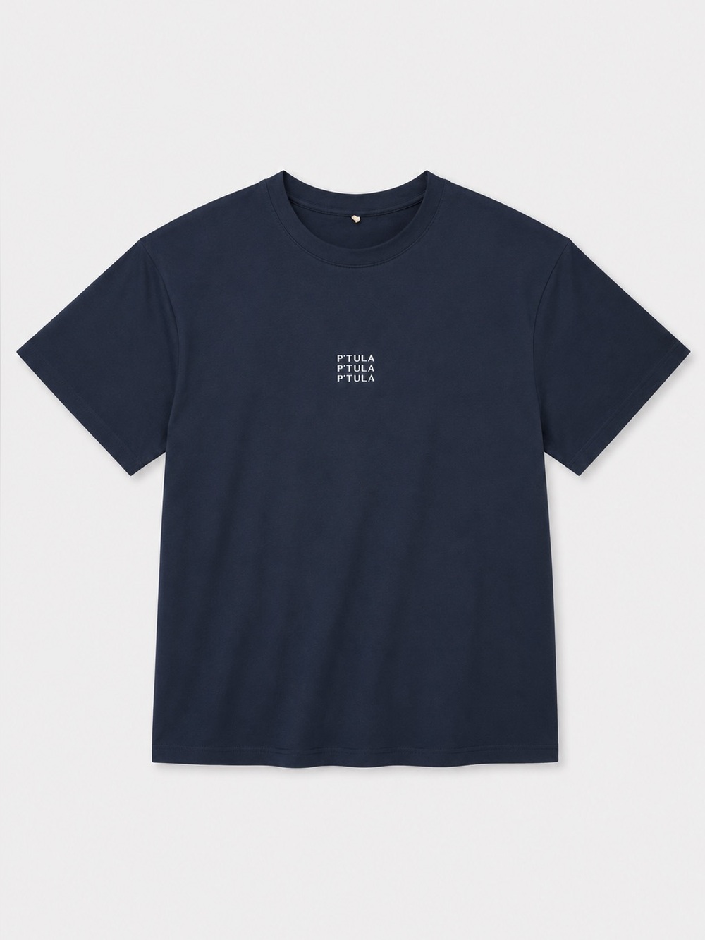P'tula Women's Navy Short Sleeve Logo Tee P’tula Short sleeve Athletic Top